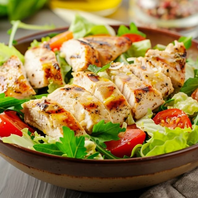 Diho BBQ Chicken Salad.