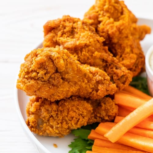 Fried Chicken Wings.
