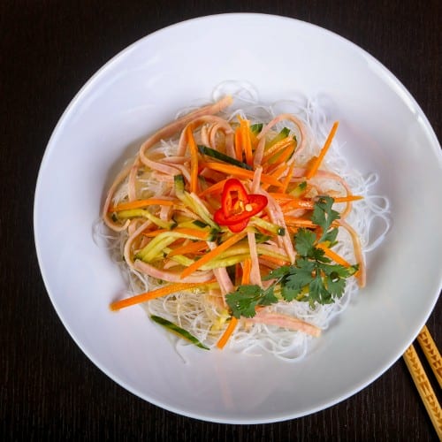 Glass Noodle Salad (Yum Woon Sen).