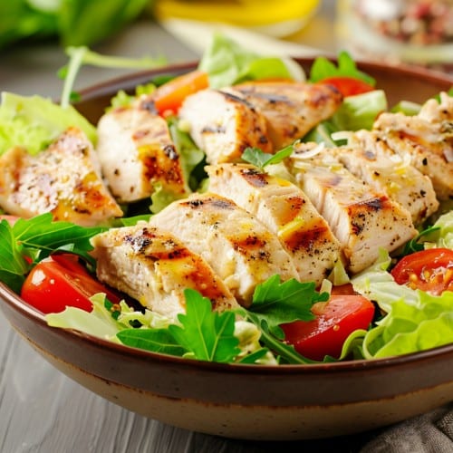 Diho BBQ Chicken Salad.