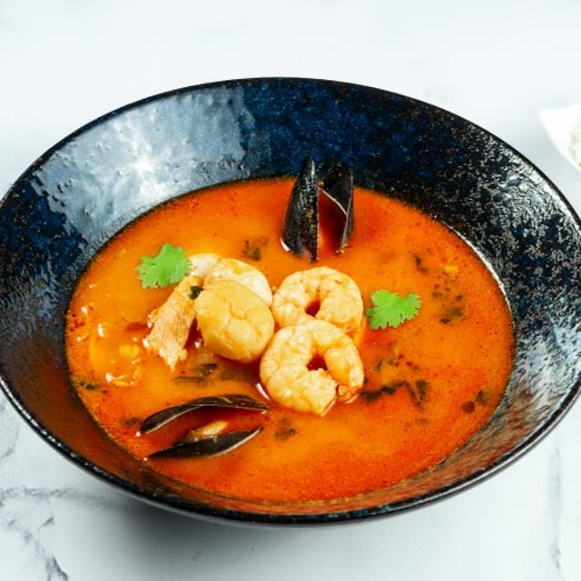 Tom Yum Noodle Soup.