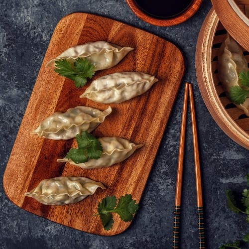 Pot Stickers (Crispy or Steamed).