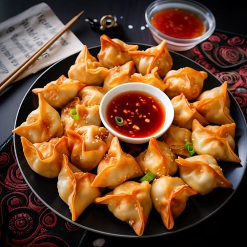 Cream Cheese Wontons.