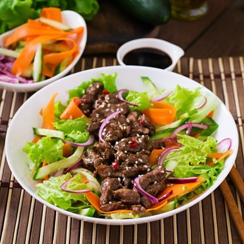 (Laab) Spicy Meat Salad.