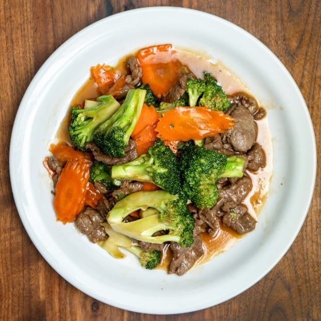 Beef with Oyster Sauce.