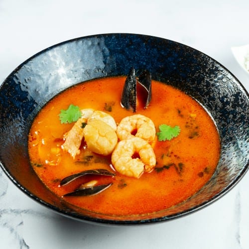 Tom Yum Noodle Soup.